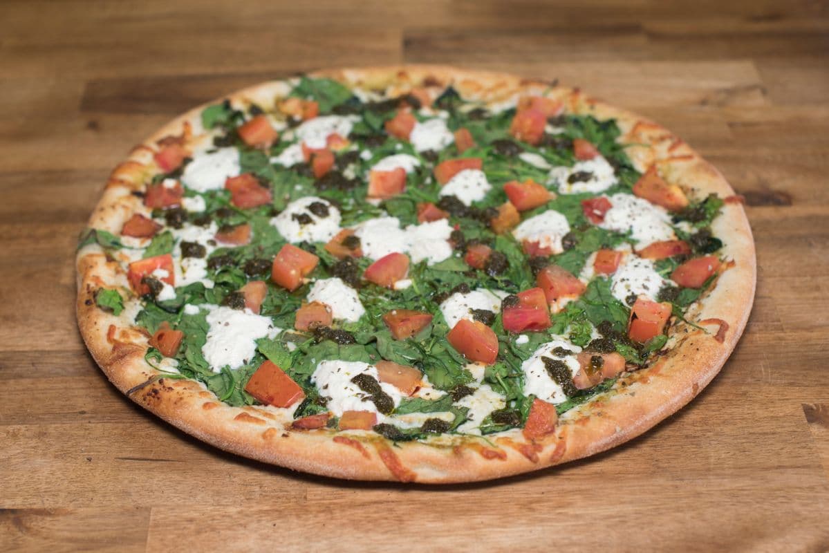 18" Jumbo Spinach Pesto Pizza