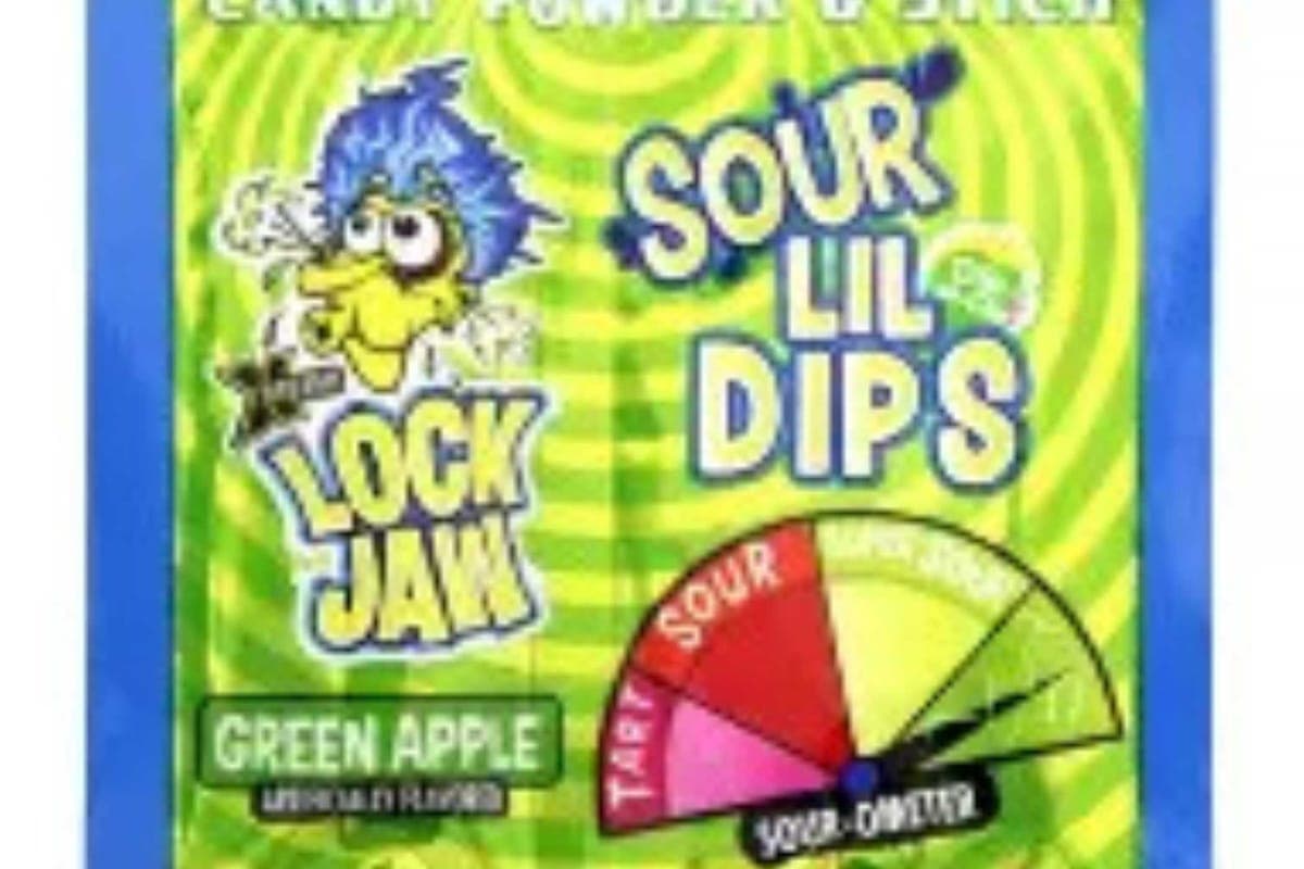 Koko Lock Jaw Sour Lil Dips Unité 0,31 oz Regular