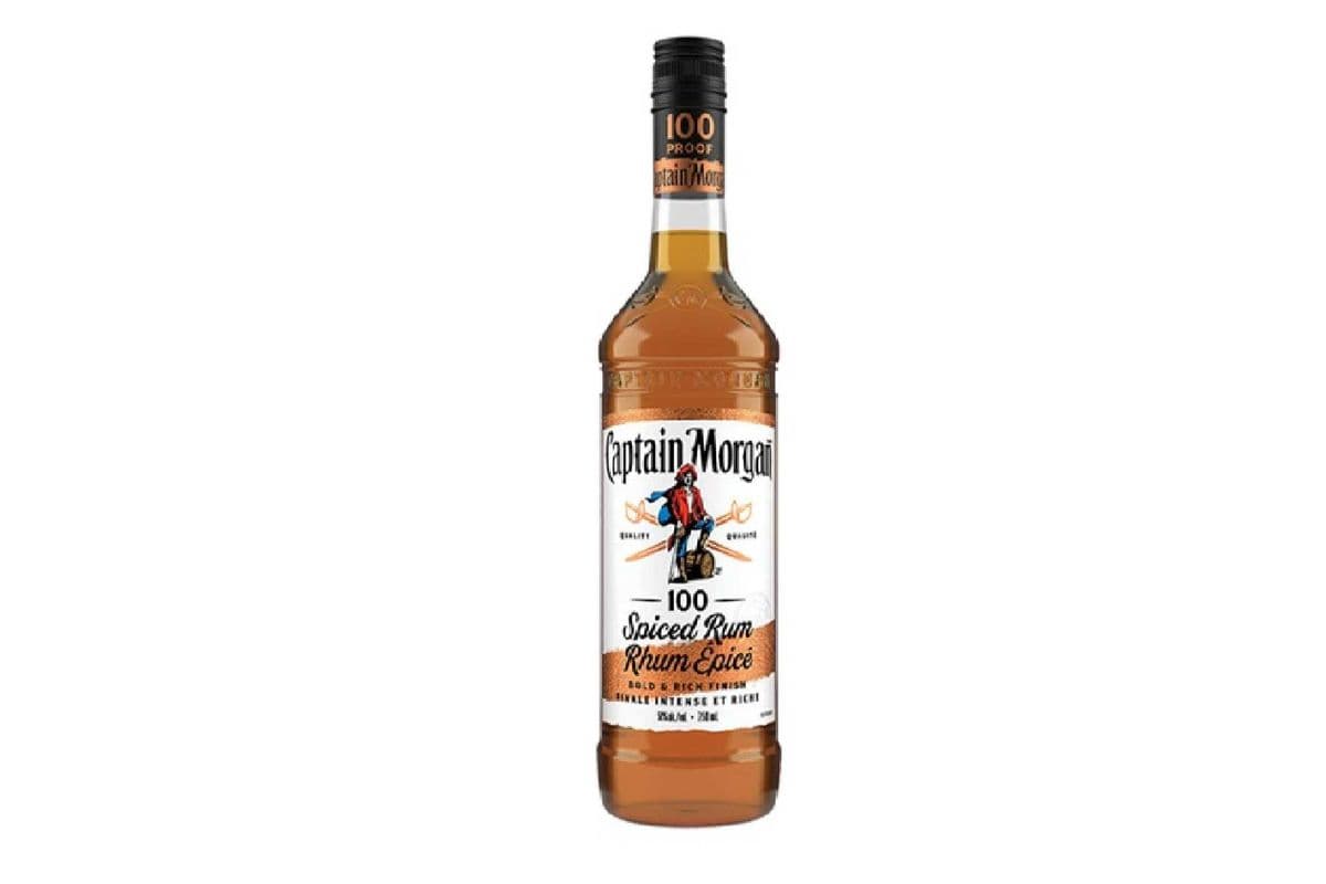 Captain Morgan 100 Spiced Rum (1 x 750 ml)