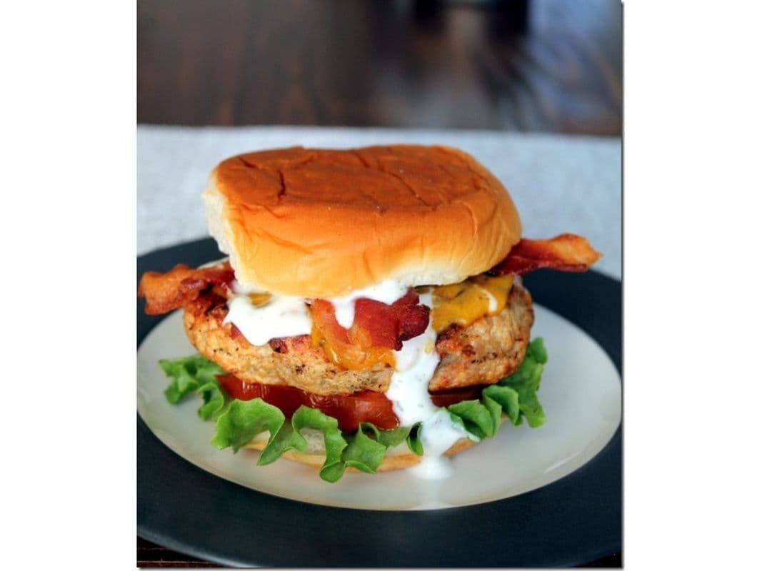Chicken Bacon Ranch Burger.