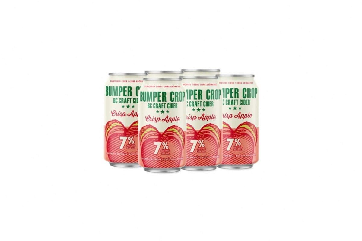 Bumper Crop Crisp Apple Cider (6 Cans) (6 x 355 ml)