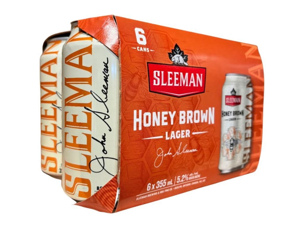 Sleeman - Honey Brown Lager 6pk Can