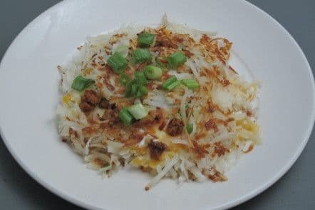 Stuffed Chorizo Hashbrowns