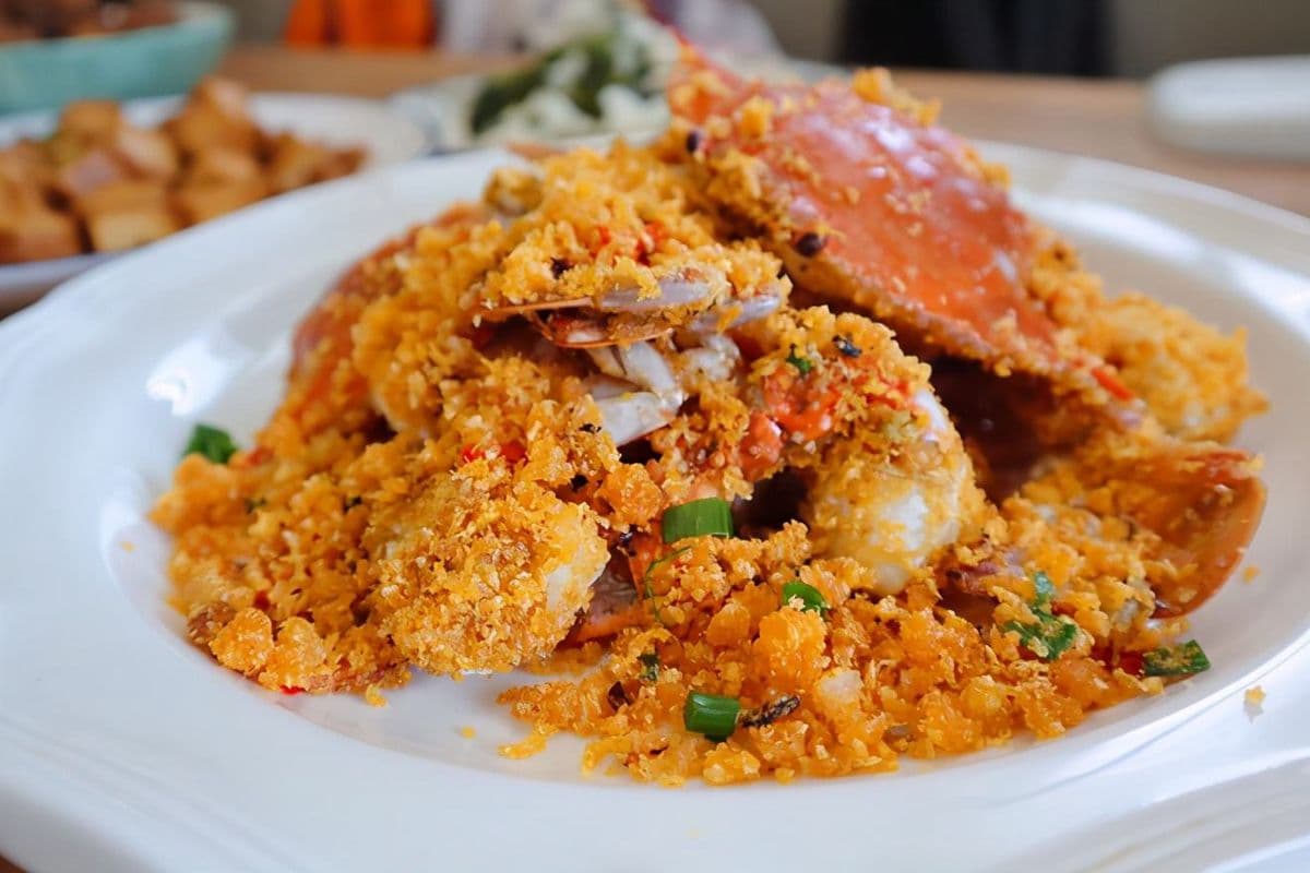 Deep Fried BC Crab with Peppery Salt / 椒鹽BC肉蟹