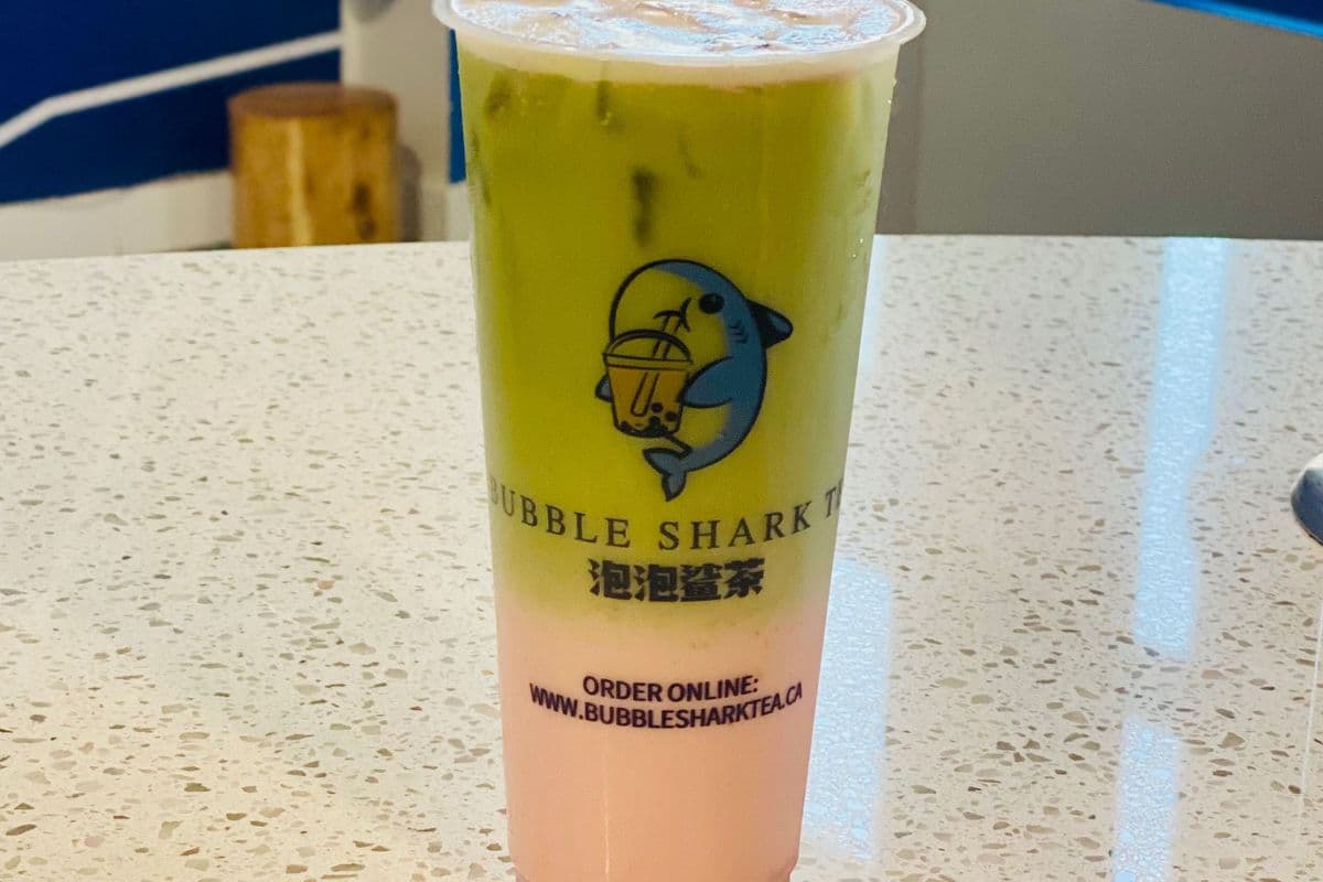 Matcha Strawberry Latte