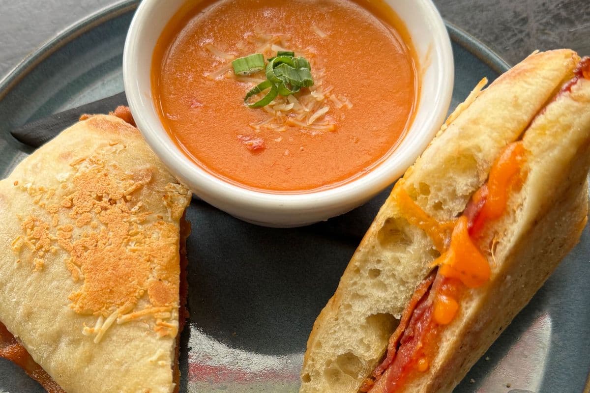 Grilled Cheese with Tomato Soup