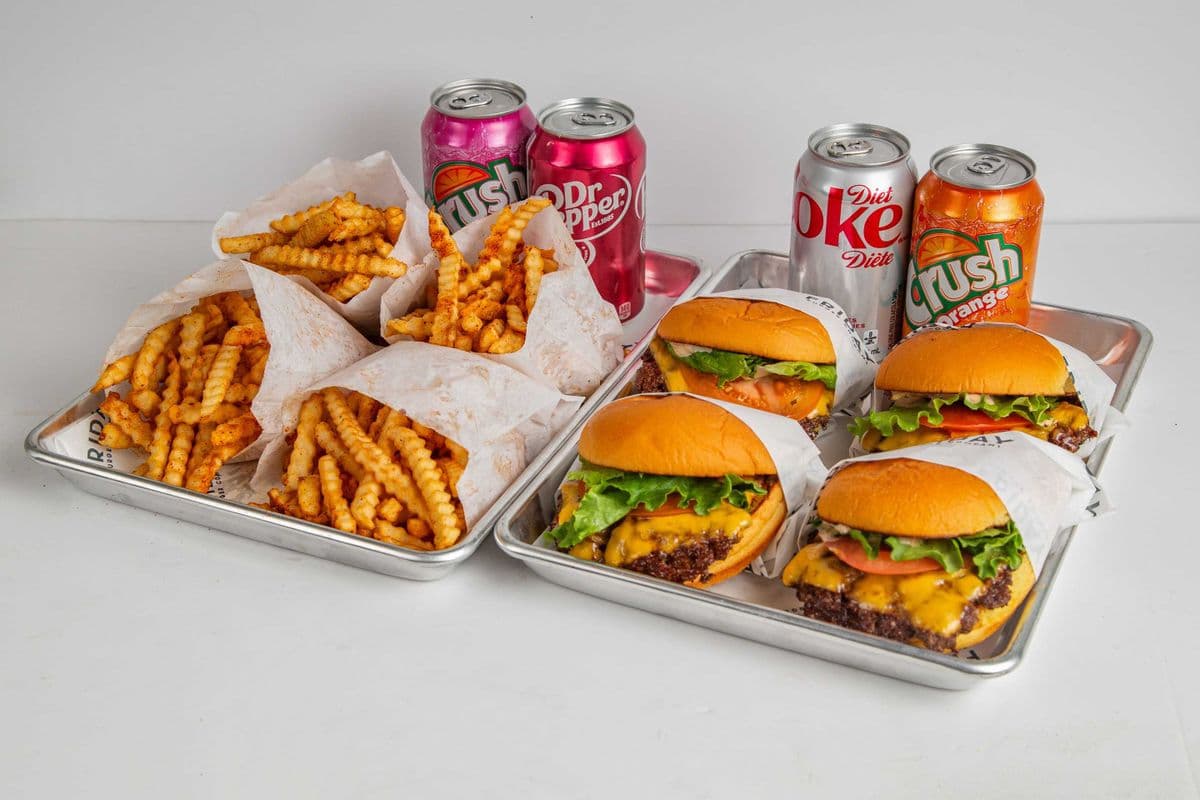 Friday Burgers for Four