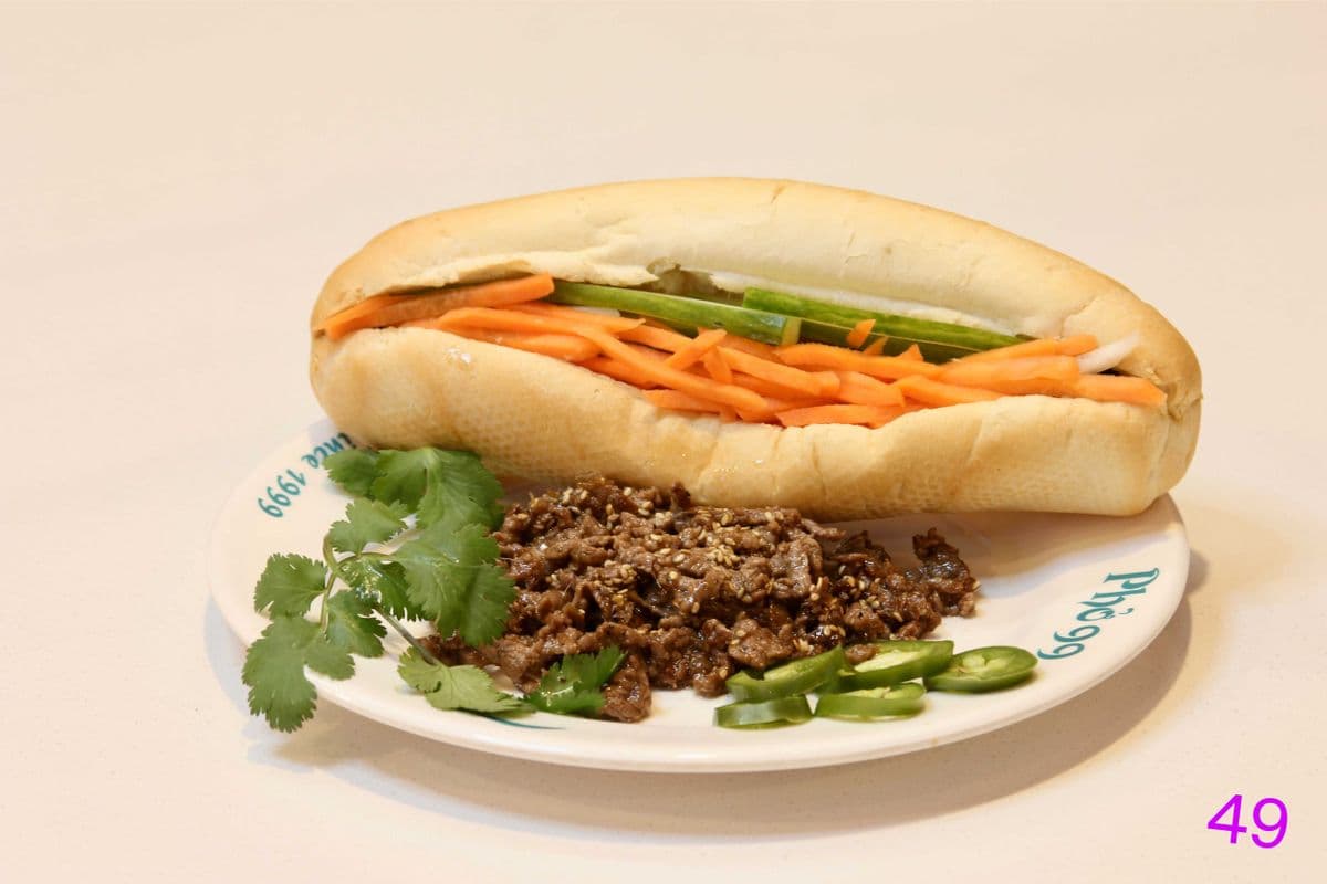 49. Grilled Beef Bánh Mì