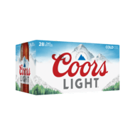 Coors Light (28 Bottle x 341 mL)