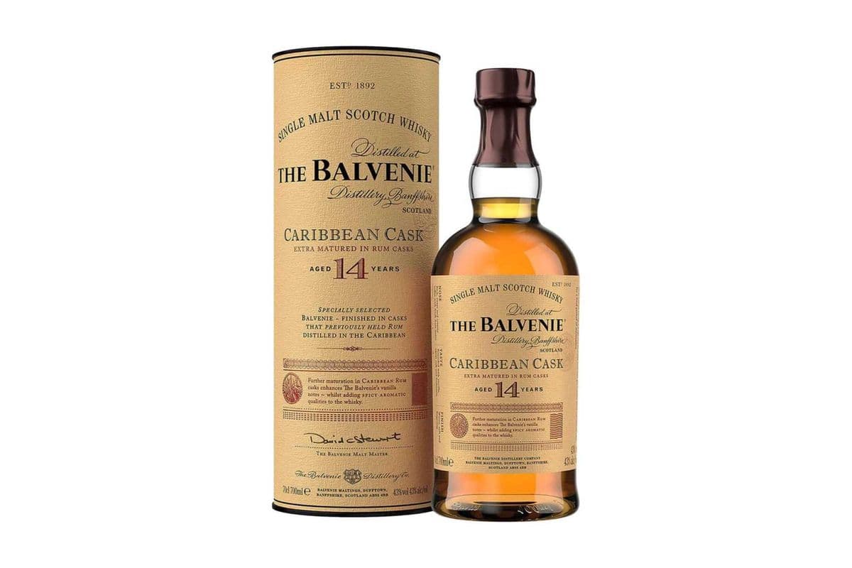 Balvenie Caribbean Cask 14 YR Old *Highland Single Malt Scotch Whisky* (1 x 750ML)