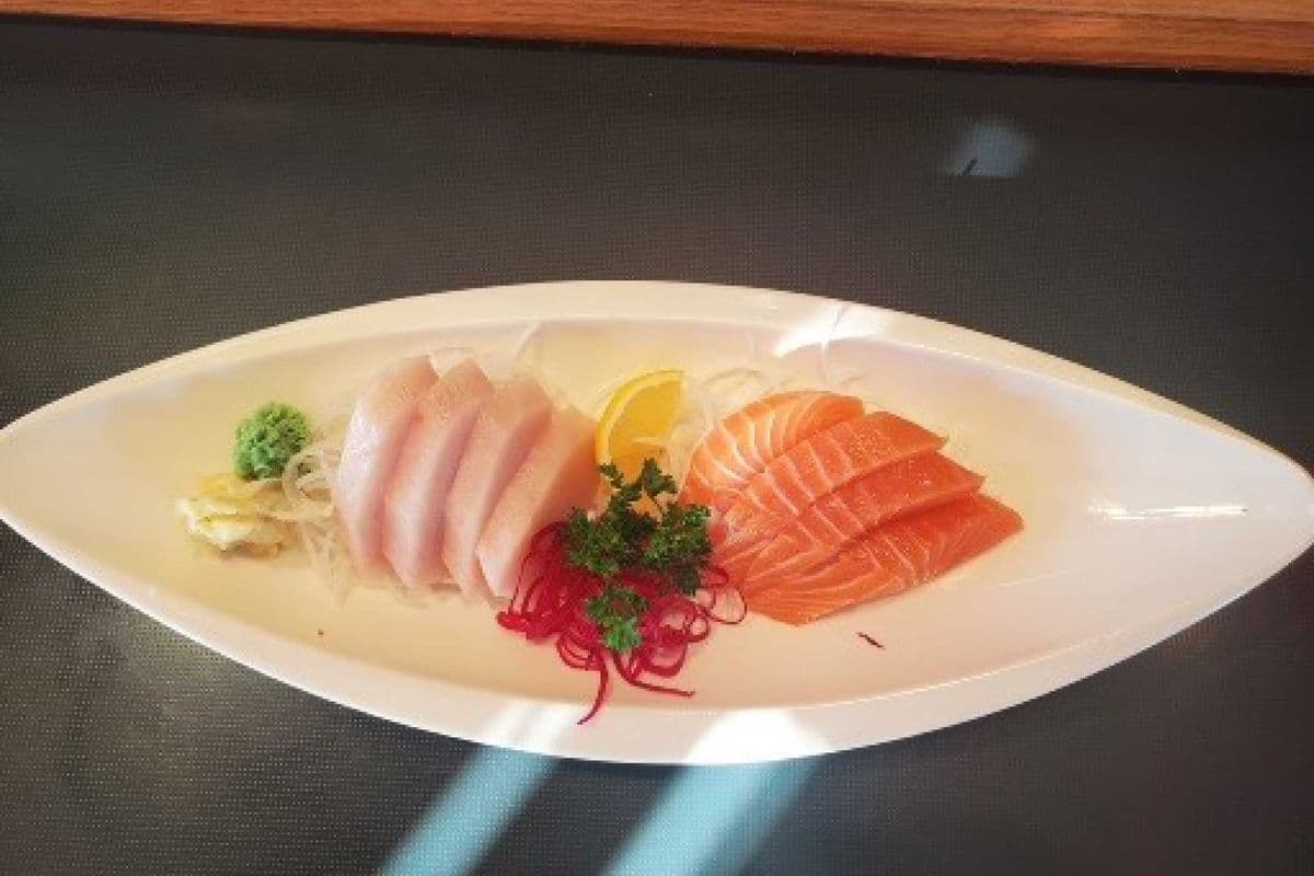 Tuna and Salmon Sashimi