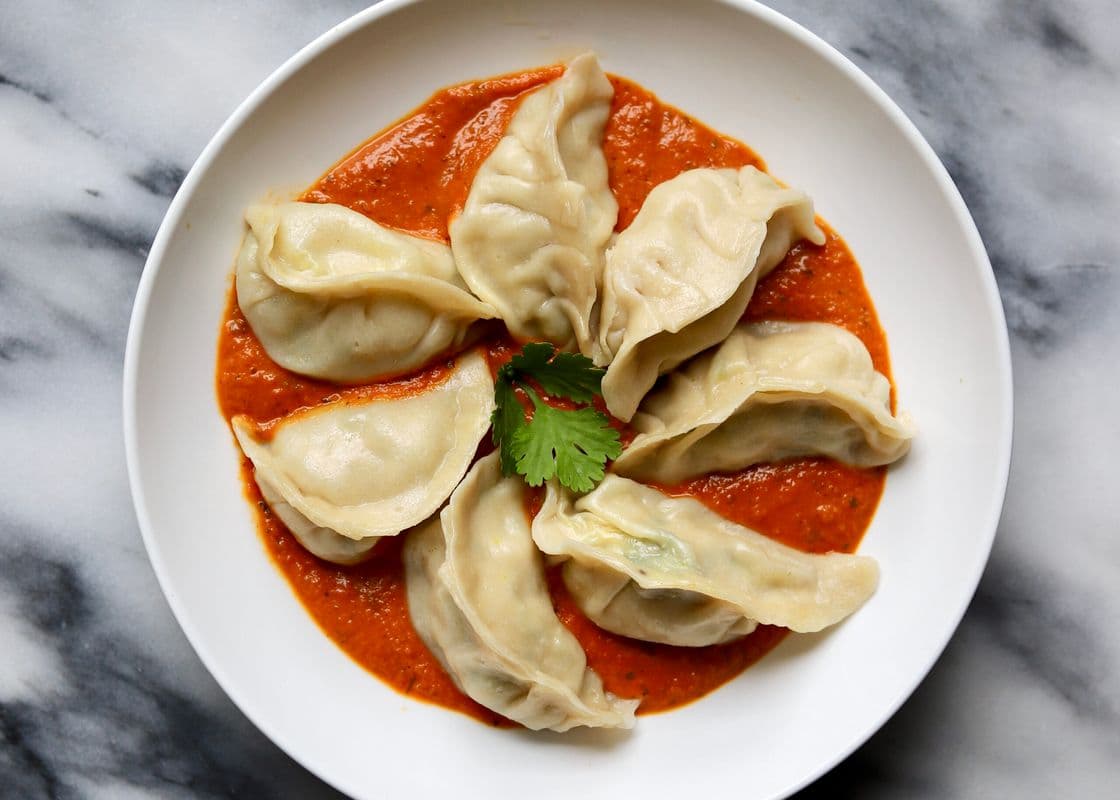Fried Veg Momos