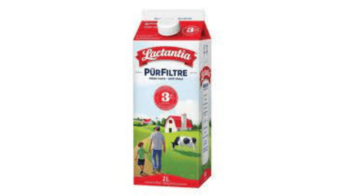 Lactantia - Lait 3% / Milk 3% 2L