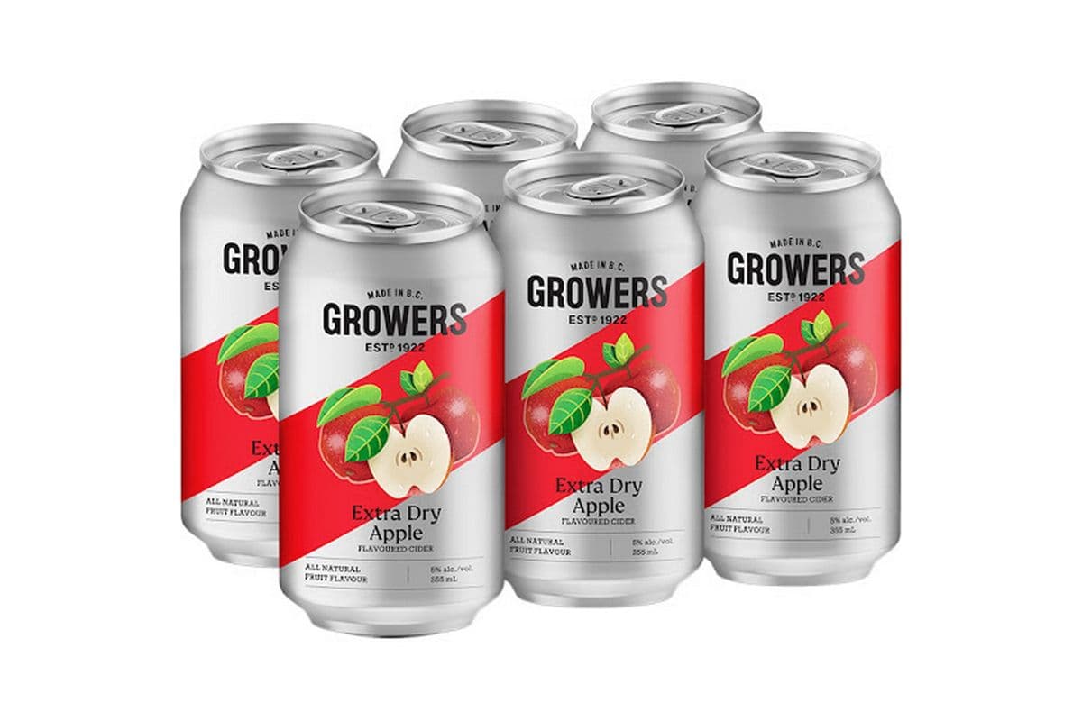 Growers Extra Dry Apple (1 x 6 Pack)