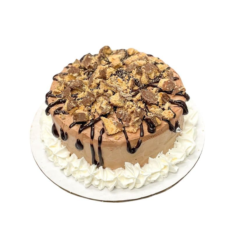 Small Chocolate Peanut Butter Cup Ice Cream Cake