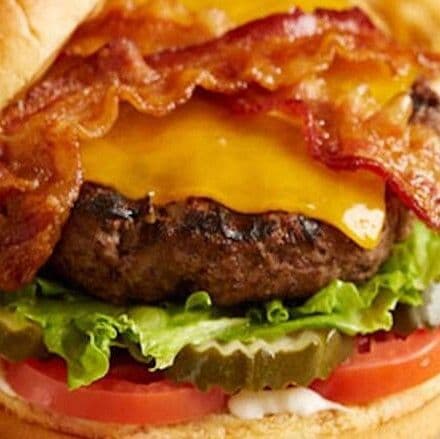Bacon Cheese Burger Combo