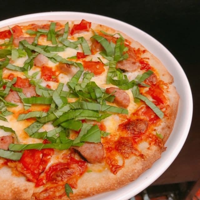 Sausage Margherita Pizza
