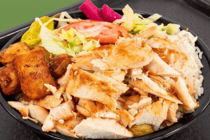Plat Shish Taouk - un, 2eme plat gratuit (Grande assiette Taouk)