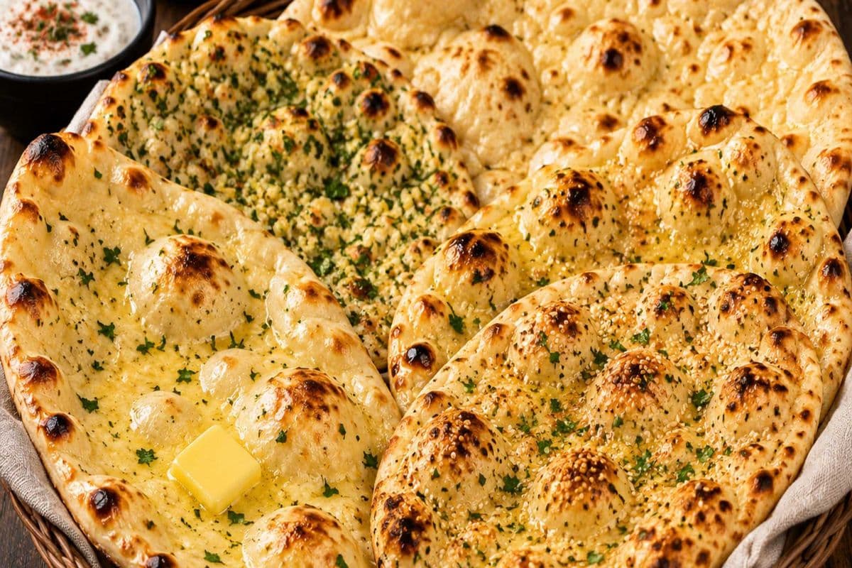 Naan Basket (4 Naan)