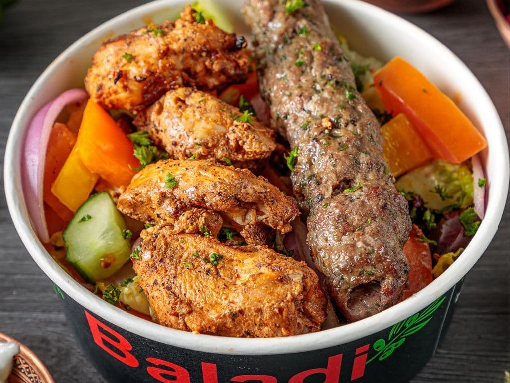 Mix BBQ Salad Bowl