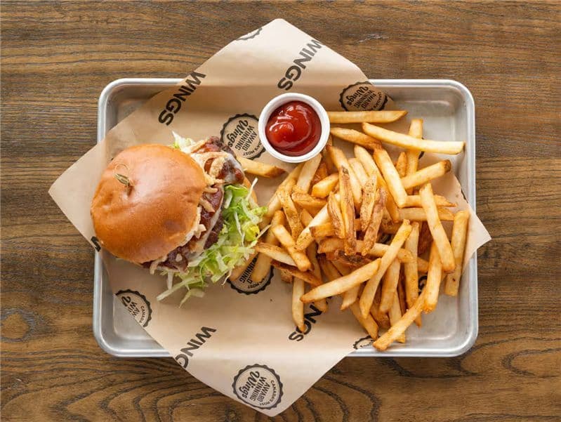 Crispy Onion Burger