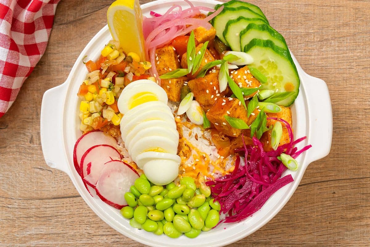 Tofu Pepper Bowl