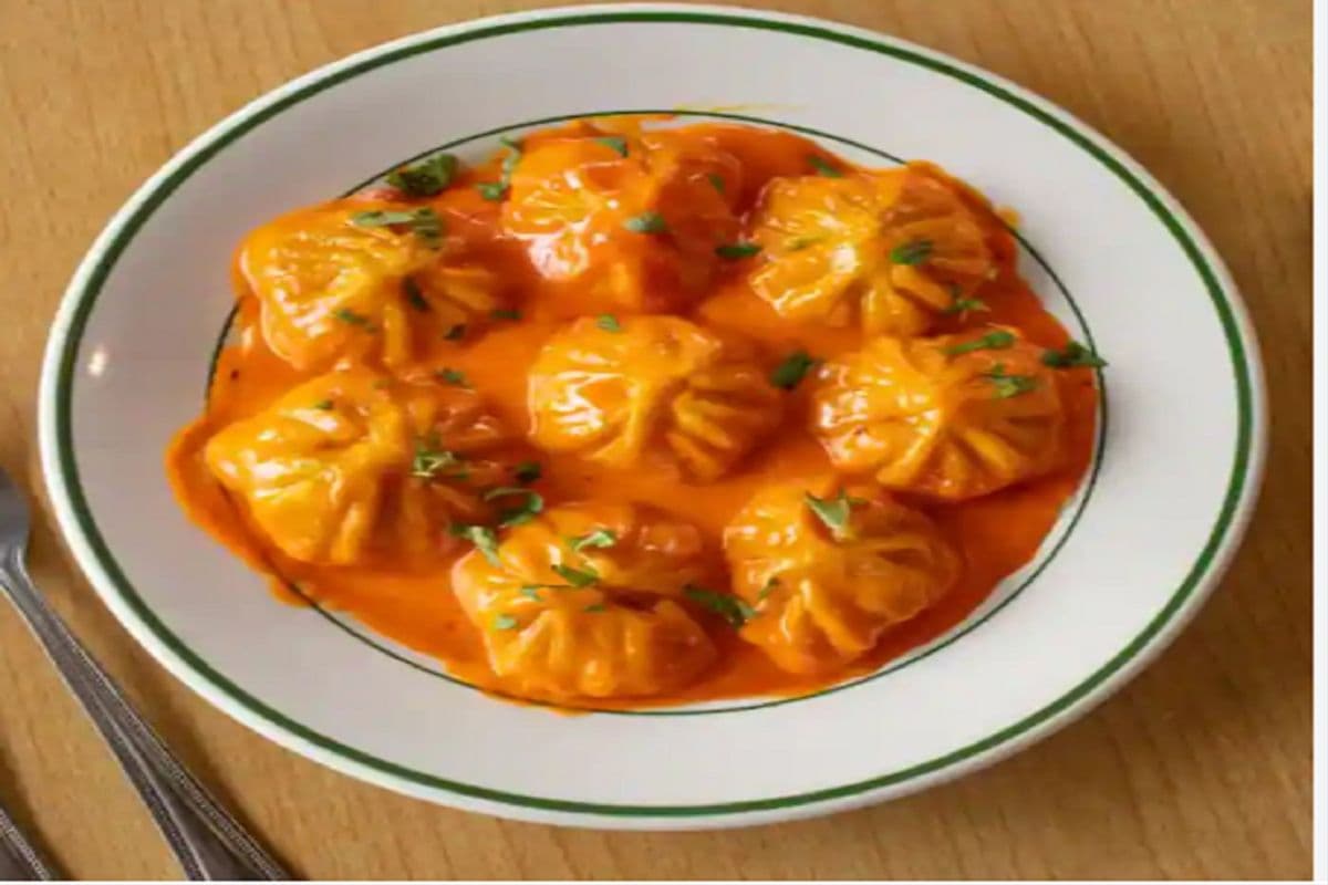 Chilly Garlic Momos