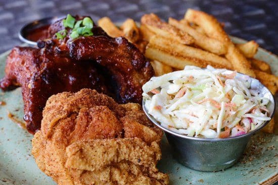 Chicken & Rib Combo