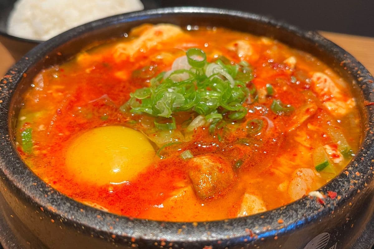 Soontofu with Beef
