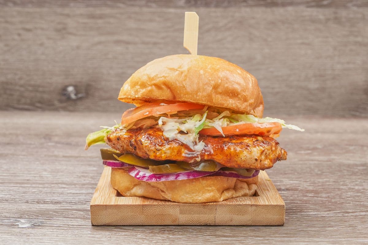 Jerk Chicken Burger