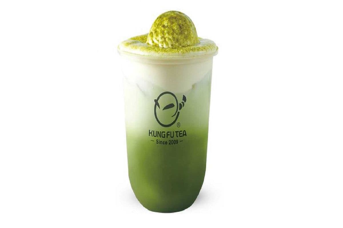 Cheese Milk Matcha with Ice Cream (L)