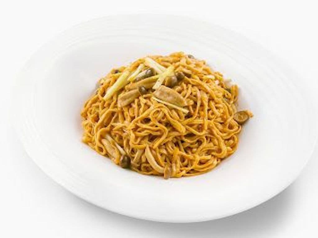911 Braised E-Fu Noodles with Assorted Mushrooms 珍菌乾燒伊麵