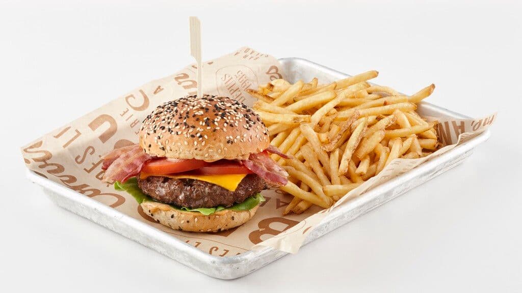 Cheeseburger au bacon / Bacon cheeseburger