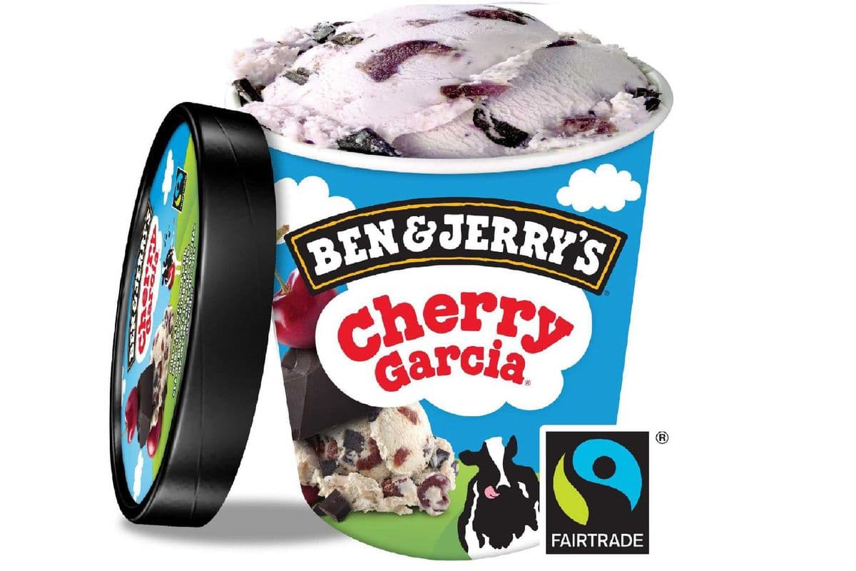 Ben & Jerry's Cherry Garcia Ice Cream (500 ml)