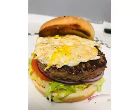 Egg and Cheeseburger
