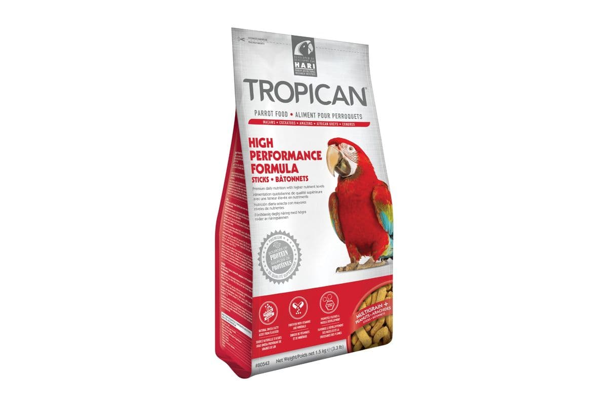 Hagen Tropican High Performance Formula Sticks - Parrots (3.3 lbs)