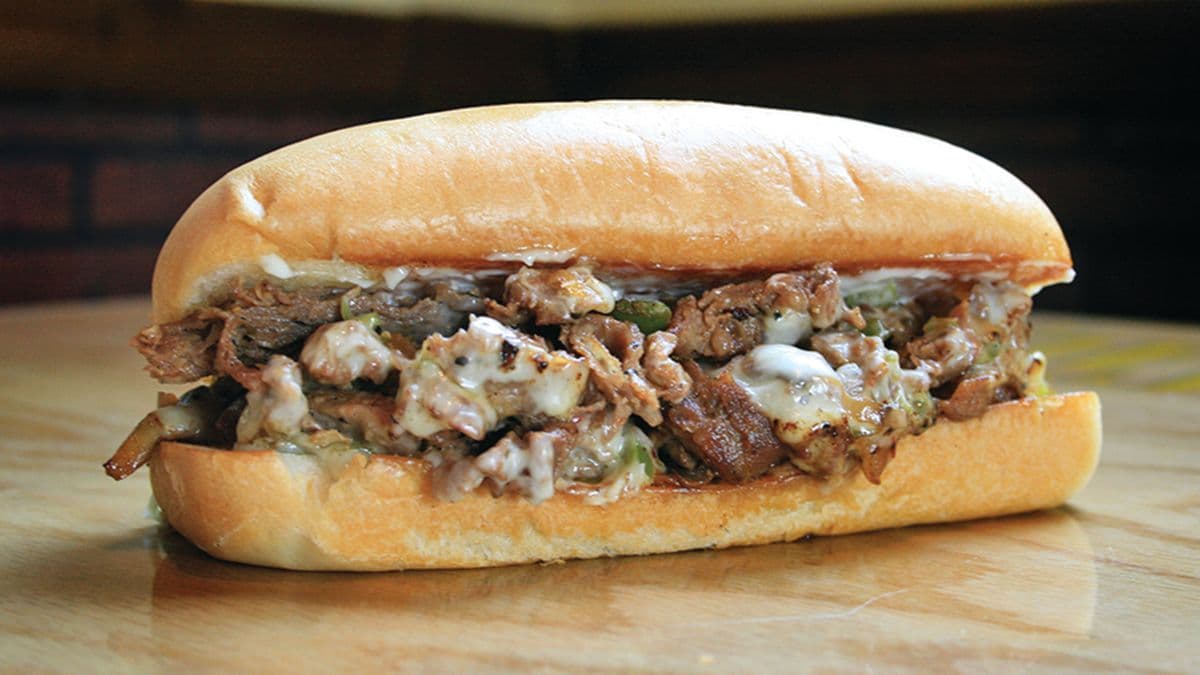 Sous-marin au steak / Beef sub marine