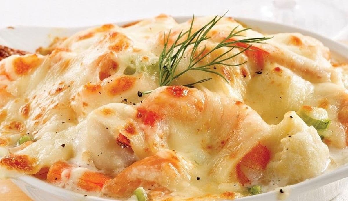 Gratin de Fruits de Mer / Seafood Gratin