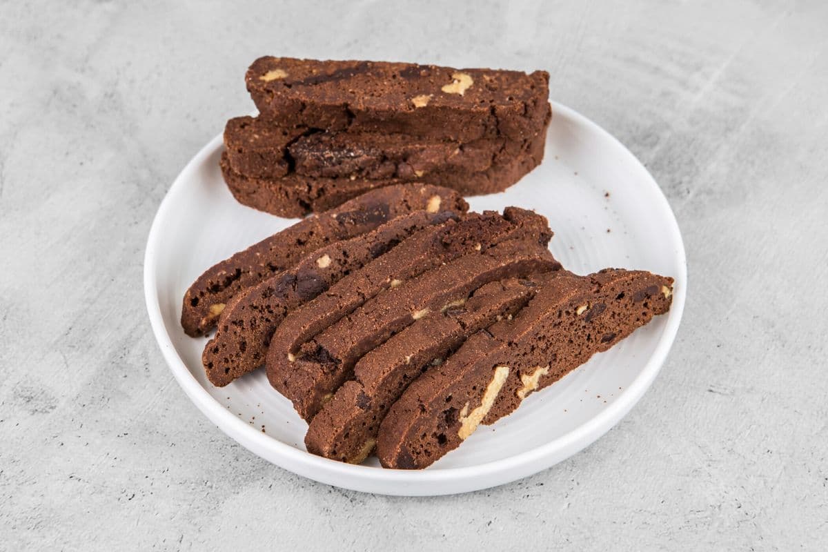 Chocolate Walnut Biscotti