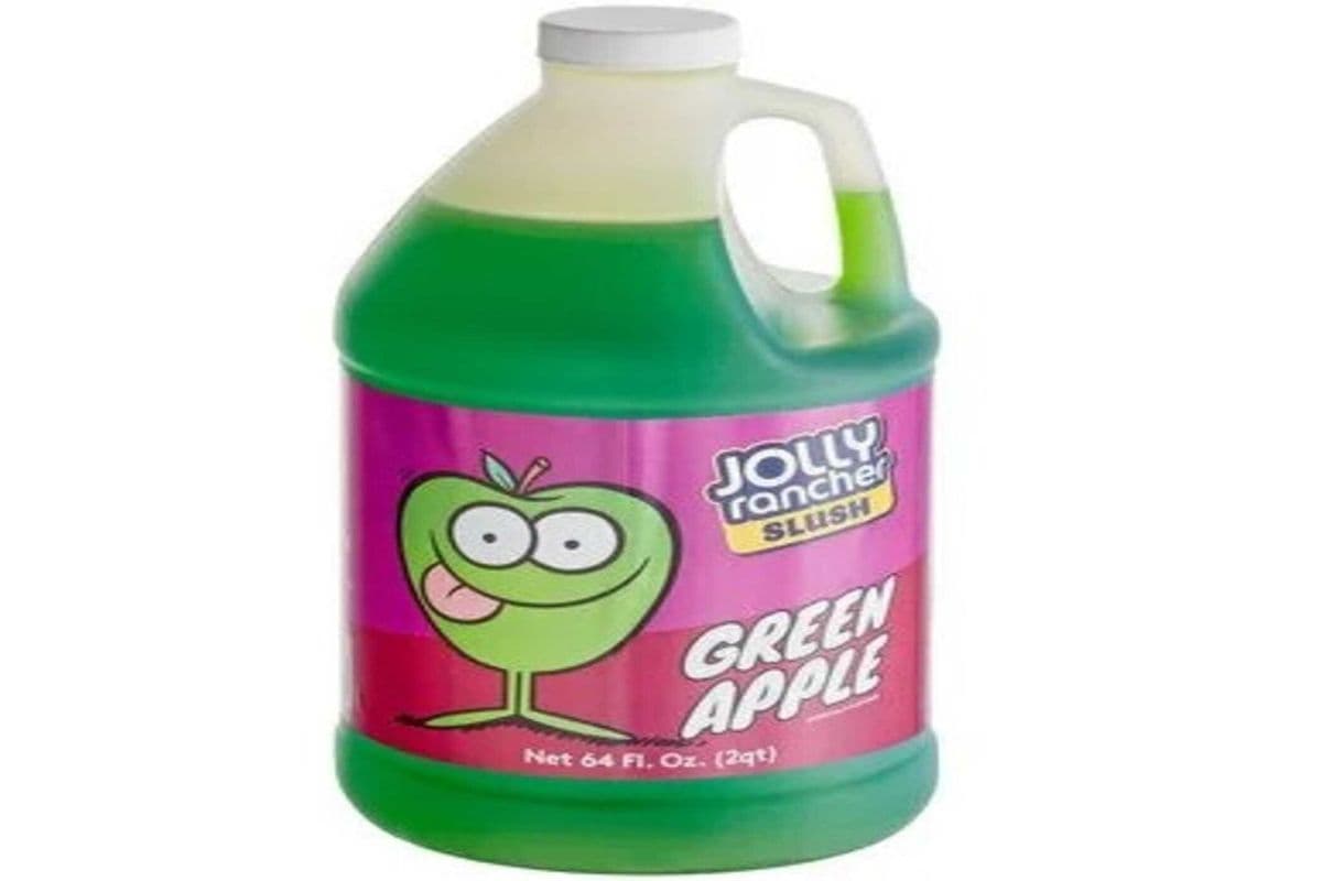 Large Jolly Rancher Green Apple Slushy