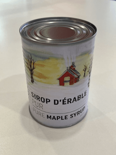 Canne de sirop d’érable 100% (540 ml) / Can of 100% Maple Syrup (540 ml)