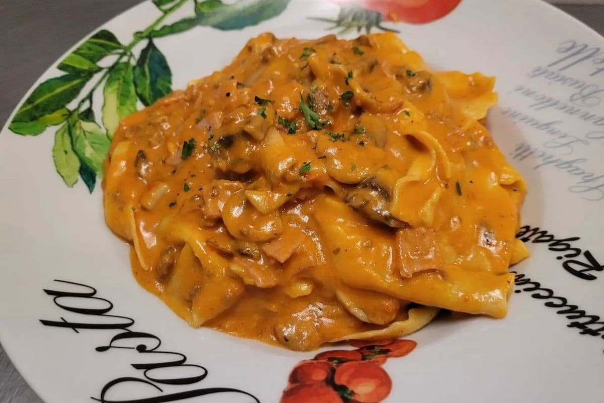 Pappardelle a la Francescana