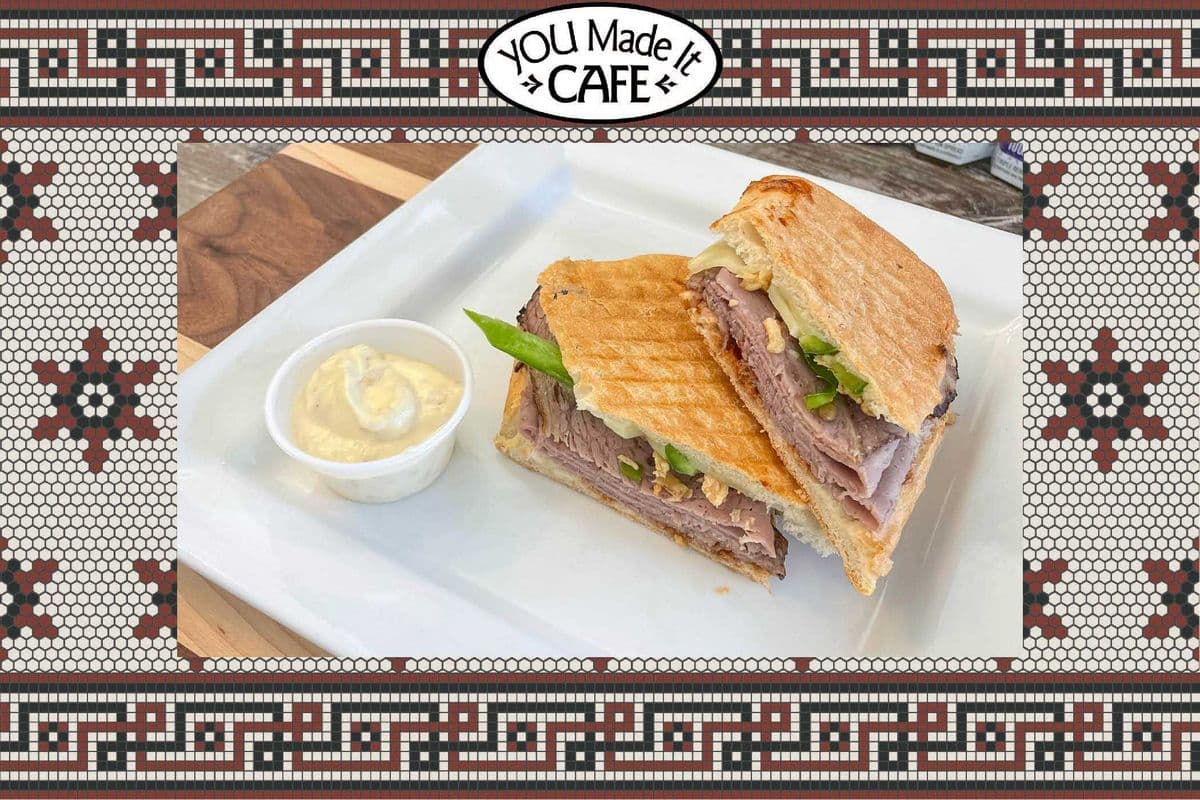 BBQ CHEESESTEAK PANINI