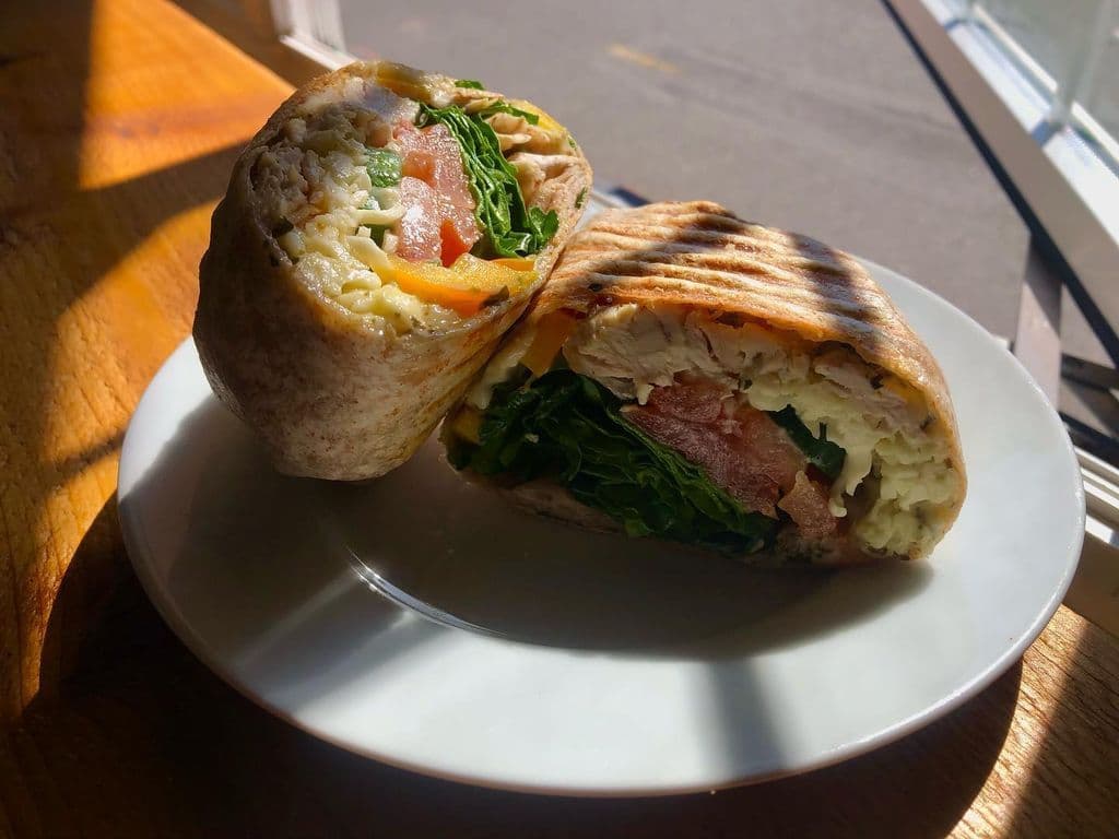 Pesto Chicken Wrap