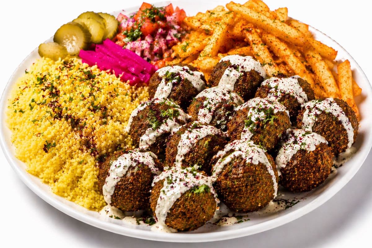 Falafel Rice N Fries