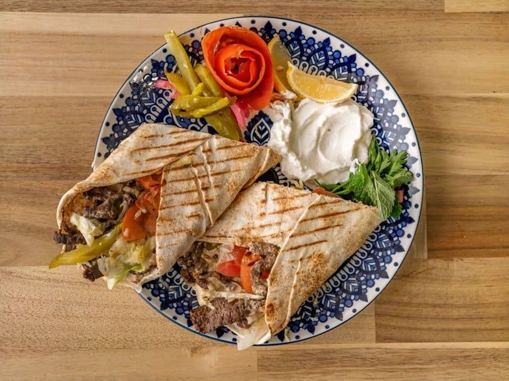 Beef Shawarma Wrap