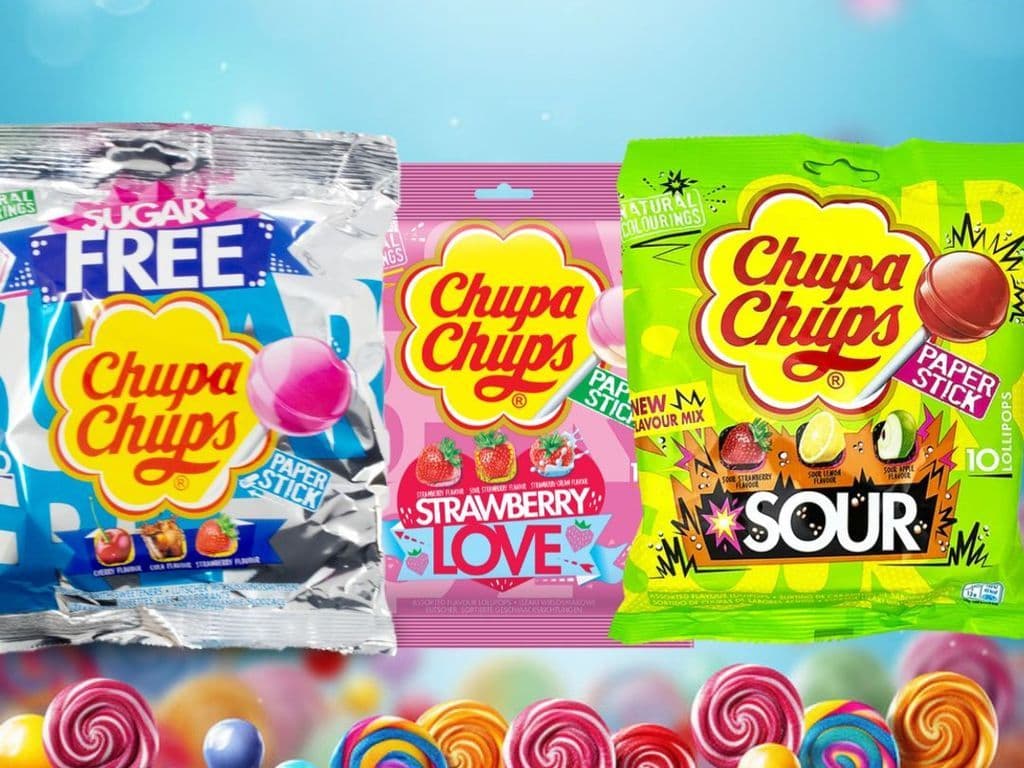 Chupa Chups Paper Stick Lollipop