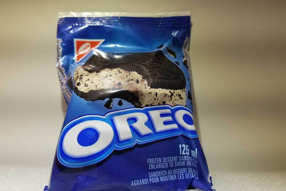 Oreo ice cream sandwiche (125ml)