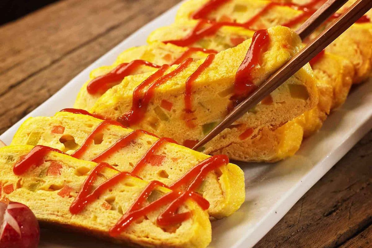 Egg Pancake Rolls