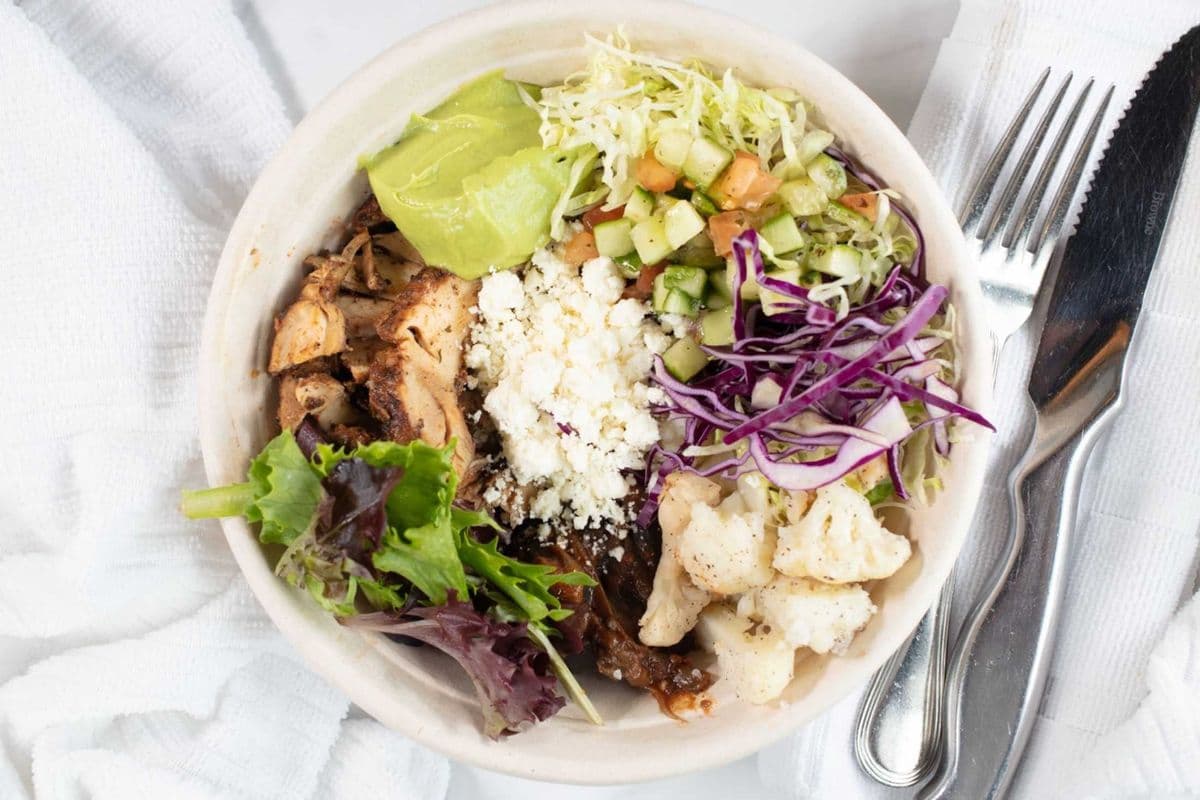 Keto Salad Bowl